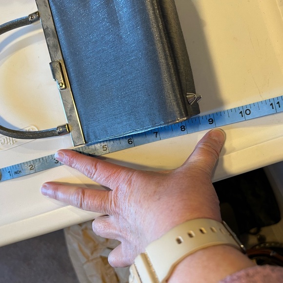 La Regal dark gray evening handbag - Picture 11 of 14